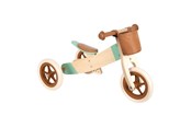 Ulkoleikit - Small Foot - Wooden Tricycle Trike Caramel Brown - 12498