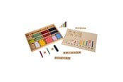 Leiki & Opi - Small Foot - Wooden Learning Box with Counting Rods and Counting Blocks Set - 12559