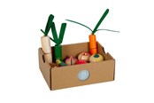 Hahmot - Small Foot - Wooden Cutting and Vegetable Play Set Fresh 14pcs. - 12563