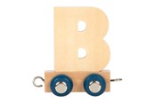 Lastenhuone - Small Foot - Wooden Letter Train Polar - B - 12572