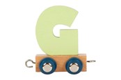 Lastenhuone - Small Foot - Wooden Letter Train Polar - G - 12577