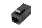 Verkkokaapelit - Lanberg keystone coupler - black - Musta - KSU5-3000