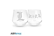 Fanituotteet - ABYstyle - DEATH NOTE 2 Glass Set Kira & L - Lasi - ABYVER222