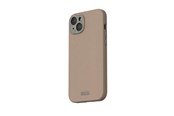 Puhelin - Kannet ja kotelot - Moshi Napa for iPhone 15 Plus - Woodsmoke Brown - 99MO231106