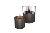 Sisustus - Tenderflame Lilly 8/10 Giftset Gun Metal Glass - TF-600340
