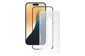 Puhelintarvikkeet - Näytönsuojat - Vivanco Full screen Protective glass 9H for iPhone 16/15 Plus - 64234