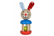 Vauva- ja taaperolelut - Eichhorn Baby Wooden Rattle Rabbit - 100017013