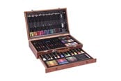 Luovat leikit - Artist & Co Painting and Drawing Set in Wooden Case 112 pcs. - 114200020