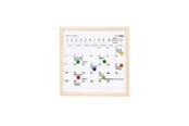 Kyltit & Kortit - Kikkerland - Mini White Board Calendar (MH76-S) - MH76-S