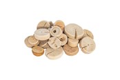 Rakennussarjat - Colorations - Round Wood Discs 1kg - 31WD07