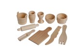 Roolileikit - Creativ Company Wooden Kitchenware 50 pcs. - 56470