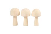 Rakennussarjat - Creativ Company Wooden Mushroom 3 pcs. - 56935
