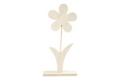 Rakennussarjat - Creativ Company Wooden Flower with Base 26cm - 57931