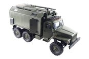 Kauko-ohjattavat - Amewi Ural B36 Military Lorry 6WD RTR 1:16 Green - 22371