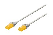 Verkkokaapelit - DIGITUS Professional patch cable - 2 m - grey - Harmaa - 2m - DK-1613-A-020