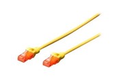 Verkkokaapelit - DIGITUS Professional patch cable - 5 m - yellow - Keltainen - 5m - DK-1617-050/Y
