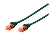 Verkkokaapelit - DIGITUS Professional patch cable - 3 m - green - Vihreä - 3m - DK-1617-030/G