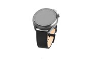 Smartwatch - Lisävarusteet - FIXED Leather Strap for Smartwatch Universal 20 mm - Black - FIXLST-20MM-BK