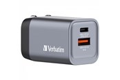 Puhelin - Adapterit & Laturit - Verbatim power adapter - GaN - 24 pin USB-C USB - 35 Watt - 32200