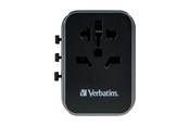 Puhelin - Adapterit & Laturit - Verbatim UTA-03 power adapter - 24 pin USB-C USB - 30 Watt - 49545