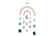 Vauva- ja taaperolelut - Goki Wooden Baby Mobile Starry Sky Blue - 52876