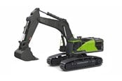 Kauko-ohjattavat - Amewi Crawler Excavator ACV730 V3 1:14 RTR Grey/Green - 22516