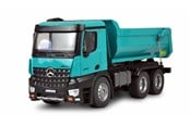 Kauko-ohjattavat - Amewi Mercedes-Benz Lorry Tipper Pro Metal 2.4GHz RTR Teal - 22533