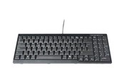 Näppäimistöt - DIGITUS DS-72000ES - keyboard - QWERTY - Spanish - black Input Device - Näppäimistö - Espanjalainen - Musta - DS-72000ES