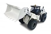 Kauko-ohjattavat - Amewi Wheel loader G485E AE 1:14 part-metal RTR White - 22535