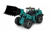 Kauko-ohjattavat - Amewi Wheel loader G485E SE 1:14 part-metal RTR Teal - 22538