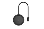 Puhelin - Adapterit & Laturit - FIXED MagHub 7in1 USB-C HUB 4K & wireless charging - Black - FIXHU-M-BK