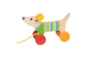 Vauva- ja taaperolelut - Goki Wooden Pull Along Dog - 54878