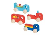 Vauva- ja taaperolelut - Goki Wooden Vehicle with Sound - 55851