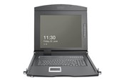 Näyttö - 19" DIGITUS KVM console - Full HD (1080p) - 19" - DS-72221-3CH