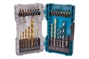 Poranterät & Ruuvauskärjet - Makita Screwdriver and Drill Bit Set - 29 Pieces - E-07054