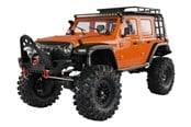 Kauko-ohjattavat - Amewi AMXRock Crosstrail Crawler 4WD 1:10 ARTR Orange-Metallic - 22656