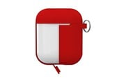 Kuulokkeet - Puro APCASE1RED Silicon Case - AirPods 2016/19 - APCASE1RED