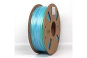 Filamentti/hartsi - 3D-tulostin - Gembird Silk PLA filament - Sinivihreä - 1.75mm ø - 1 kg - 3DP-PLA-SK-01-BG