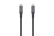 USB kaapelit - FIXED Armor 240W 4K - USB-C <-> USB-C - 2.0m - Harmaa - FIXDBP-CC2-GR