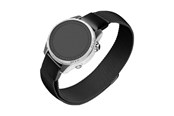 Smartwatch - Lisävarusteet - FIXED Mesh Strap for Garmin QuickFit 20mm - Black - FIXMEST-QF20MM-BK