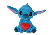 Fanituotteet - Simba - Stitch Holding Heart (25cm) - Plyysi - 5400868014808