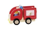 Puulelut - Goki Wooden Fire Truck - 55927