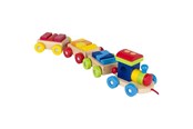Vauva- ja taaperolelut - Goki Wooden Train with Blocks - 55950