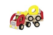 Puulelut - Goki Wooden Truck Low Loader - 55963
