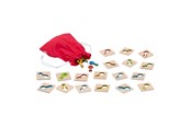 Vauva- ja taaperolelut - Goki Wooden Memo Game Keys 18pcs. - 56326