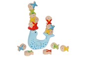 Puulelut - Goki Wooden Balance Game Seals 15 pcs. - 56665