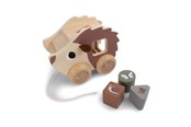 Vauva- ja taaperolelut - Filibabba Pull Along Toy - Henning the Hedgehog with Shape Sorter - FI-03369