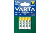 Akut ja Paristot - VARTA Rechargable Accu battery - 4 x AAA type - NiMH - 56613101404