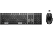 Näppäimistöt - HP 725 Multi-Device Rechargeable Nordic - Näppäimistö ja Hiirisetti - Tanskalainen - Harmaa - 9T5B0UT#UUW