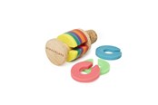 Keittiövälineet - Kikkerland - Rainbow Wine Rings + Stopper (BA91) - BA91